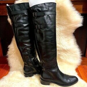 Steven By Steve Madden Black Over the Knee Boots